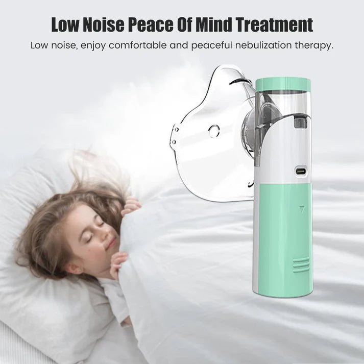 Ultra Quiet USB Rechargeable Portable Inhaler